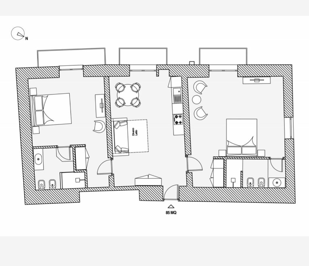 ナポリIl Miracolo Casaアパートメント エクステリア 写真